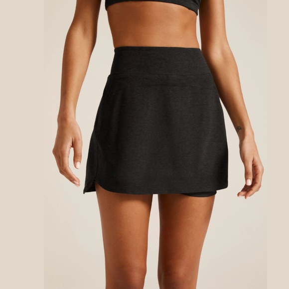 Beyond Yoga Spacedye Movement Skirt, Size M, in Darkest Night - Picture 5 of 14